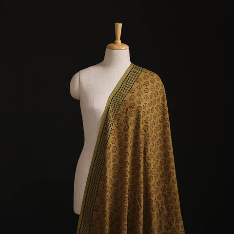 Bagh Hand Block Print Natural Dyed Cotton Fabric 02
