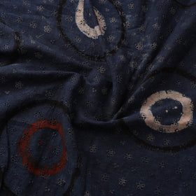 Hakoba Hand Block Ajrakh Print Natural Dyed Cotton Fabric 03