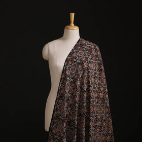 Ajrakh Hand Block Print Natural Dyed Cotton Fabric 28