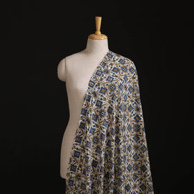 Ajrakh Hand Block Print Natural Dyed Cotton Fabric 27