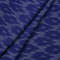 Black - Pochampally Ikat Weave Cotton Fabric 07