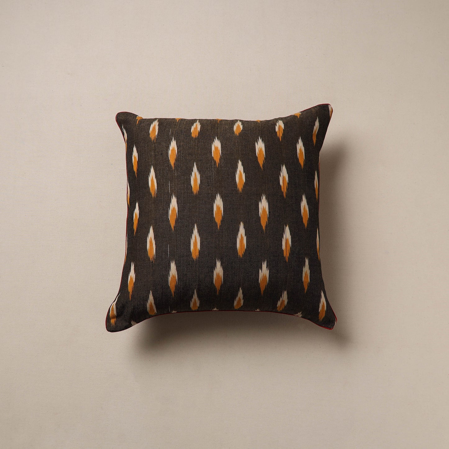 Pochampally Ikat Weave Cushion Cover (16 x 16 in) 01