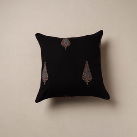 Ajrakh Hand Block Print Cushion Cover (16 x 16 in) 02