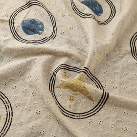 Hakoba Hand Block Ajrakh Print Natural Dyed Cotton Fabric 16