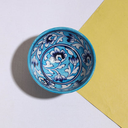 Original Blue Pottery Ceramic Bowl (14 x 14 in) 21