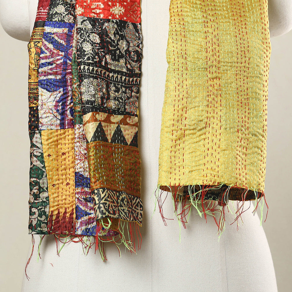 Kantha Stitch Stole