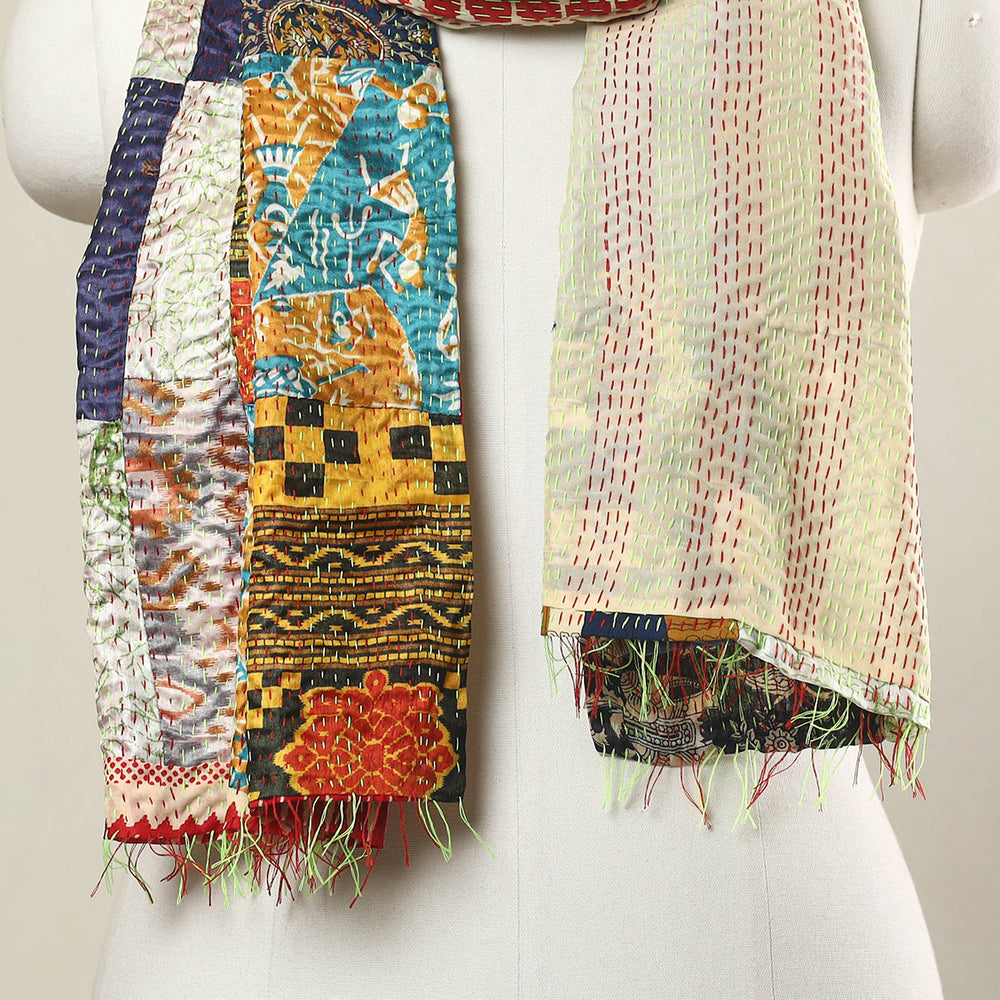 Kantha Stitch Stole