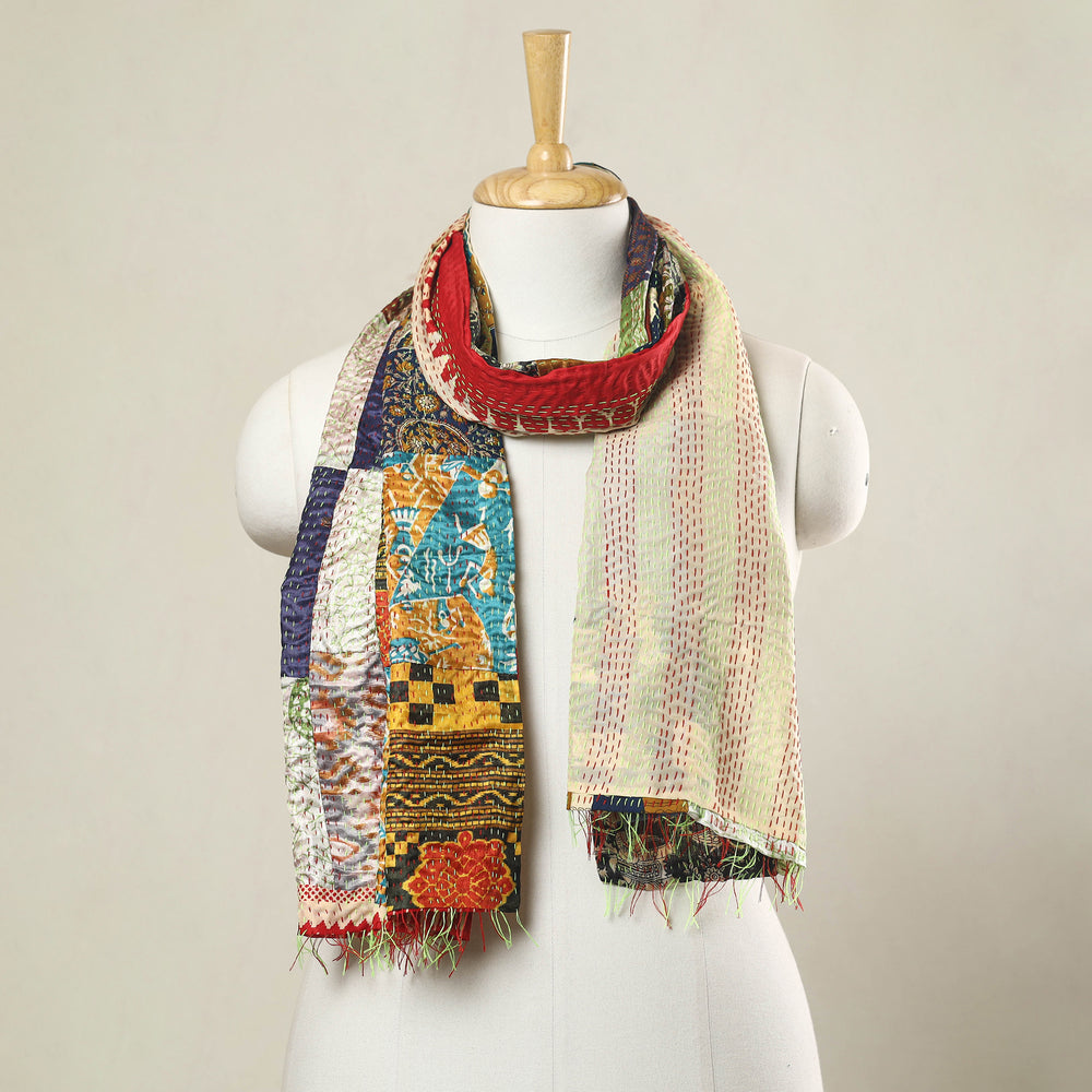 Kantha Stitch Stole