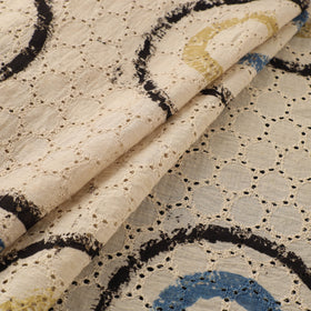 Hakoba Hand Block Ajrakh Print Natural Dyed Cotton Fabric 19