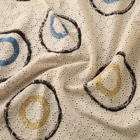 Hakoba Hand Block Ajrakh Print Natural Dyed Cotton Fabric 19