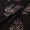 Hakoba Hand Block Ajrakh Print Natural Dyed Cotton Fabric 20