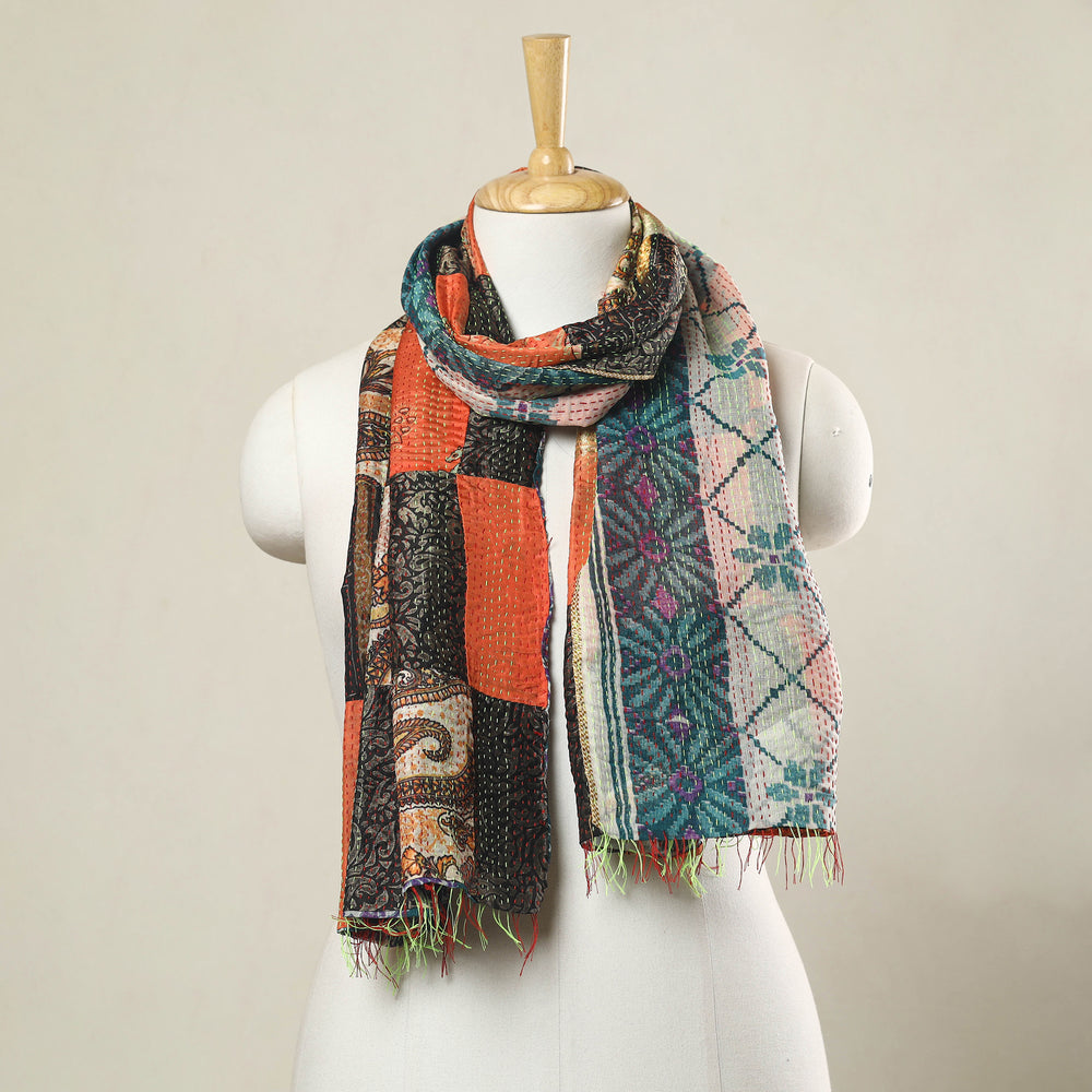 Kantha Stitch Stole