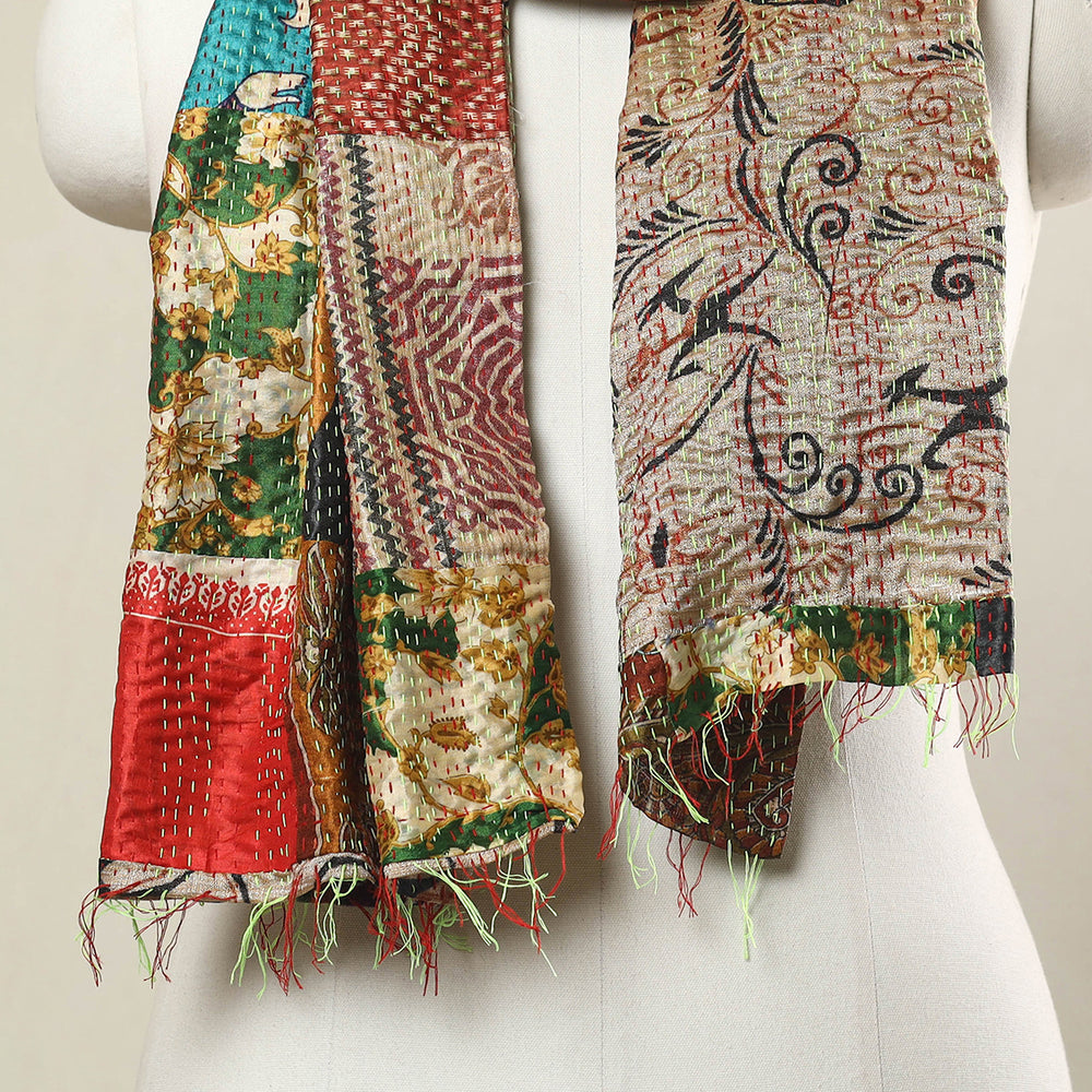 Kantha Stitch Stole