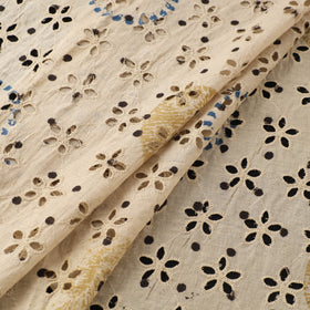 Hakoba Hand Block Ajrakh Print Natural Dyed Cotton Fabric 21