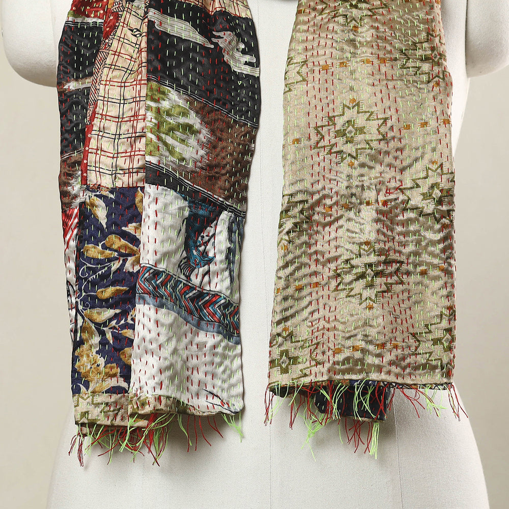 Kantha Stitch Stole