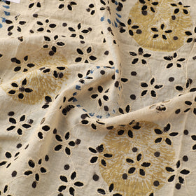 Hakoba Hand Block Ajrakh Print Natural Dyed Cotton Fabric 21