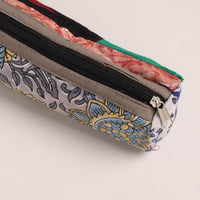 Handcrafted Quilted Cotton Multipurpose Pencil Pouch 52