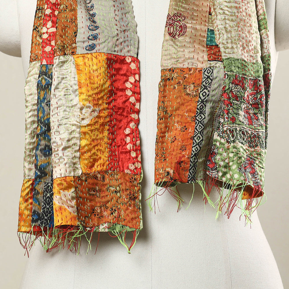 Kantha Stitch Stole