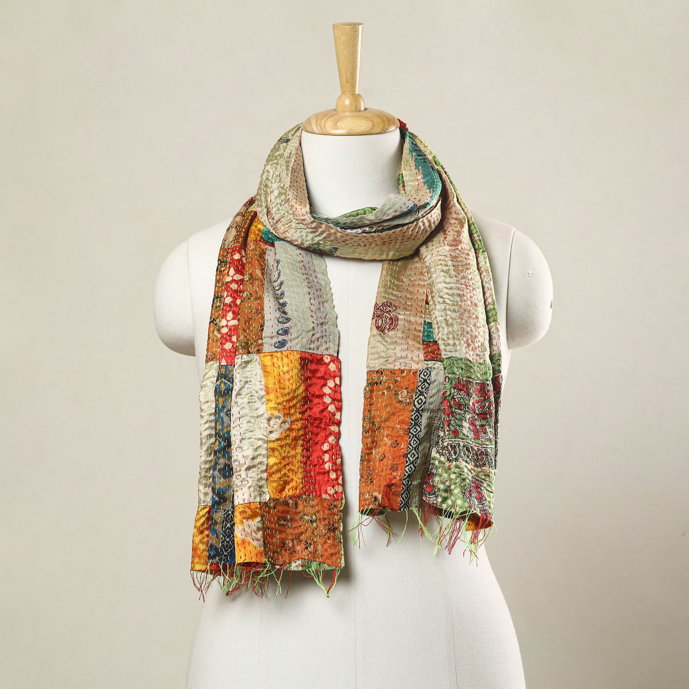 Kantha Stitch Stole