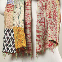 Kantha Stitch Stole