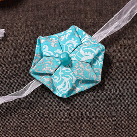  Hexagon Flower - Handmade Blue Mango Rakhi 