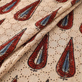 Hakoba Hand Block Ajrakh Print Natural Dyed Cotton Fabric 24