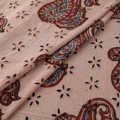 Hakoba Hand Block Ajrakh Print Natural Dyed Cotton Fabric 25