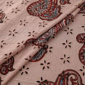 Hakoba Hand Block Ajrakh Print Natural Dyed Cotton Fabric 25