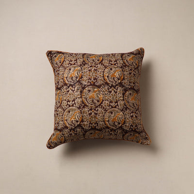 Kalamkari Hand Block Print Cushion Cover (16 x 16 in) 18