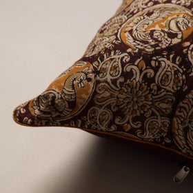 Kalamkari Hand Block Print Cushion Cover (16 x 16 in) 18
