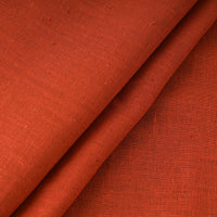 Orange - Handloom Organic Kala Cotton Fabric 09