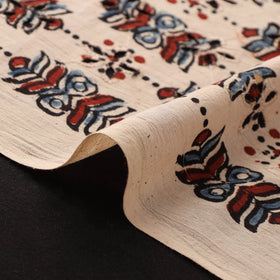 Hakoba Hand Block Ajrakh Print Natural Dyed Cotton Fabric 26