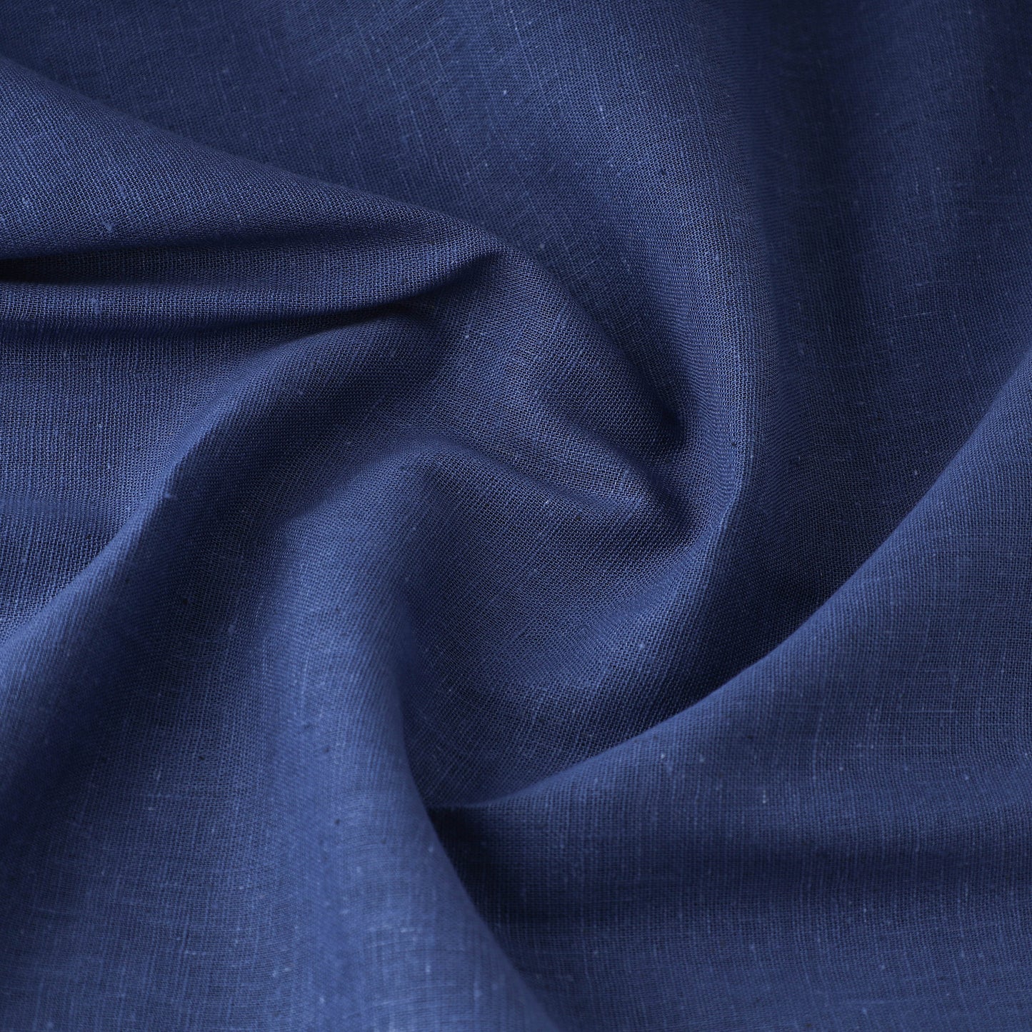 Blue - Handloom Organic Kala Cotton Fabric 10