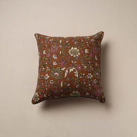 Kalamkari Hand Block Print Cushion Cover (16 x 16 in) 20
