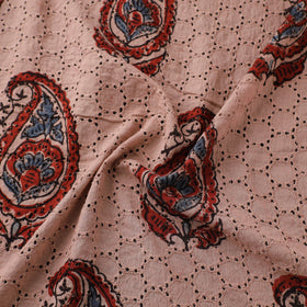 Hakoba Hand Block Ajrakh Print Natural Dyed Cotton Fabric 28
