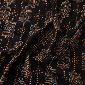 Hakoba Hand Block Ajrakh Print Natural Dyed Cotton Fabric 30