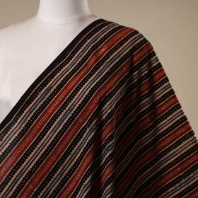 Natural Dyed Cotton Hand Block Ajrakh Print Fabric 33