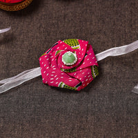 Twisted Rose - Handmade Blue Mango Rakhi