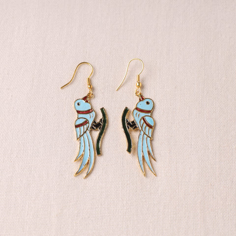  Handcrafted Paka Meenakari Jhumka Earrings 