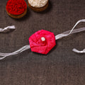  Twisted Rose - Handmade Blue Mango Rakhi 