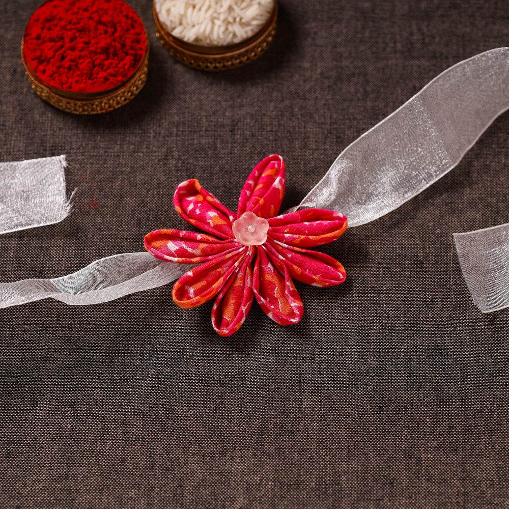 Handmade Blue Mango Rakhi
 