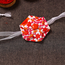  Hexagon Flower - Handmade Blue Mango Rakhi 