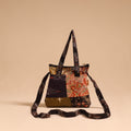 Multicolor - handmade quilted cotton patchwork sling bag 03