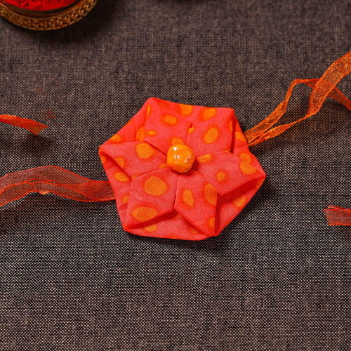 Hexagon Flower - Handmade Blue Mango Rakhi