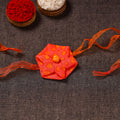  Hexagon Flower - Handmade Blue Mango Rakhi 