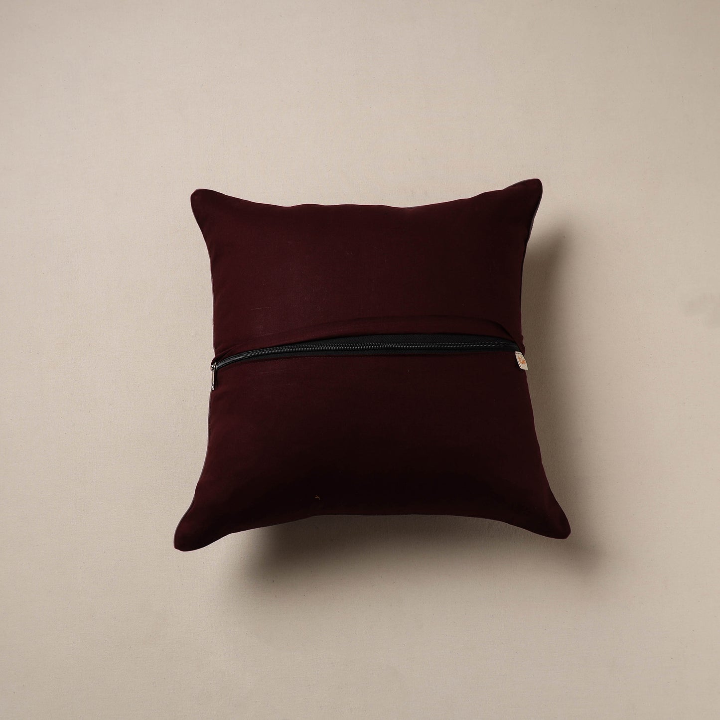 Bagru Hand Block Print Cushion Cover (16 x 16 in) 27