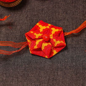  Hexagon Flower - Handmade Blue Mango Rakhi 