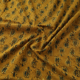 Hakoba Hand Block Ajrakh Print Natural Dyed Cotton Fabric 36