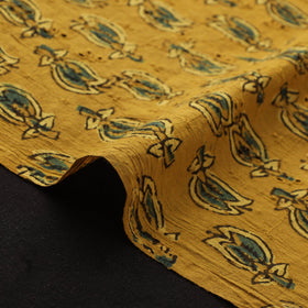 Hakoba Hand Block Ajrakh Print Natural Dyed Cotton Fabric 36