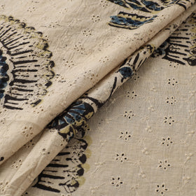Hakoba Hand Block Ajrakh Print Natural Dyed Cotton Fabric 39